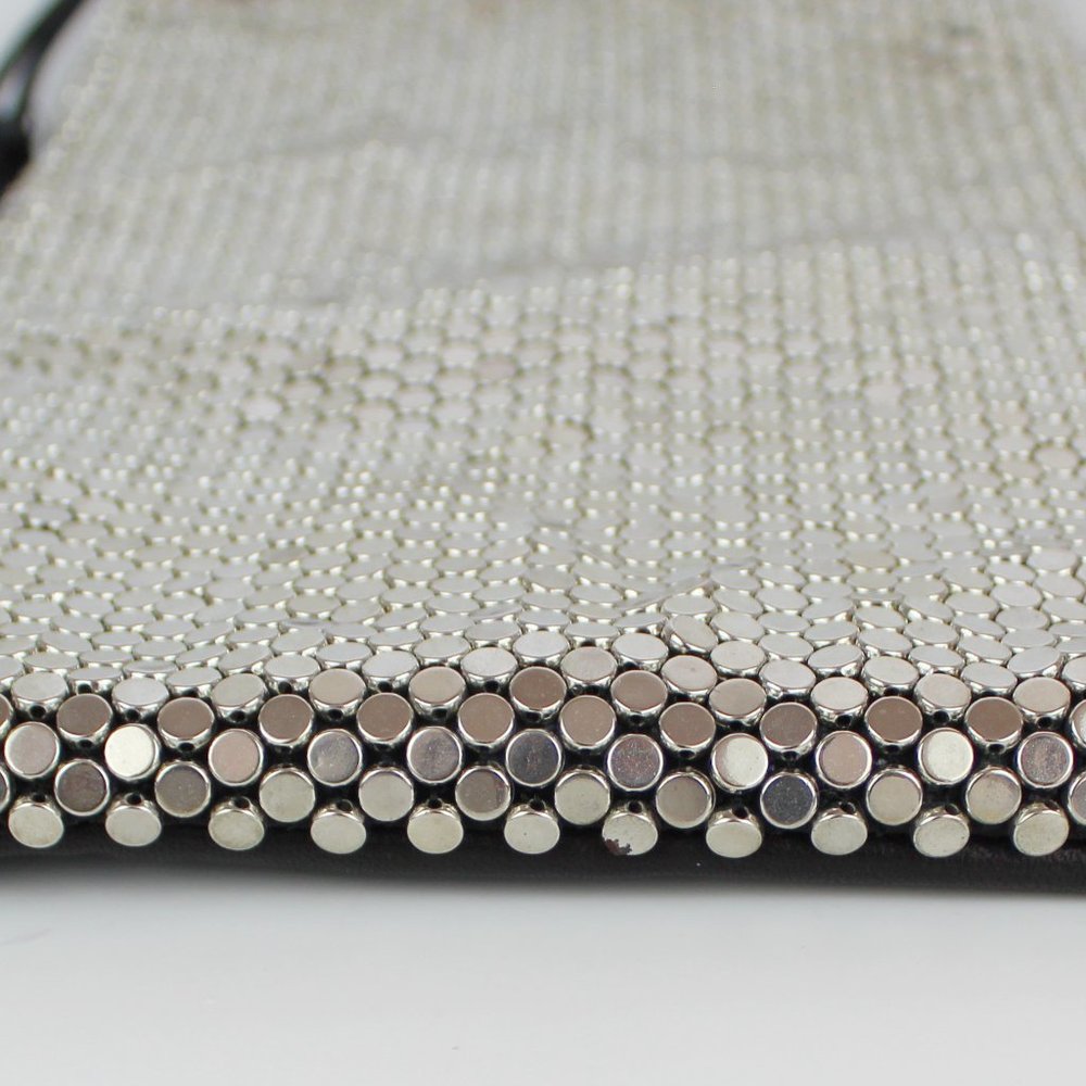 NEW Alexander Wang Ryan Leather Bag w/Studs, Silver Stud Rhinestones - Picture 7 of 10